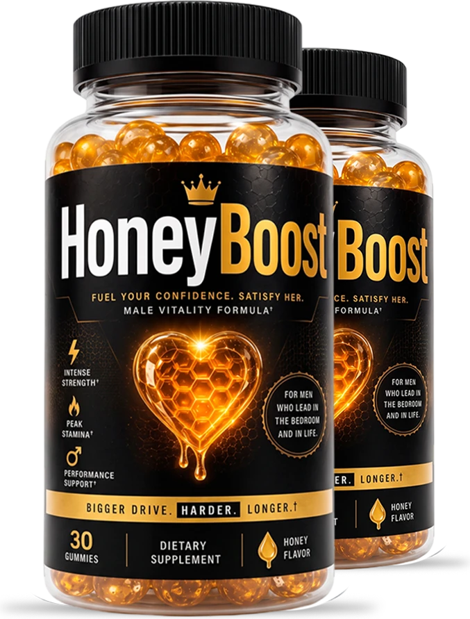 2 jars of HoneyBoost gummies